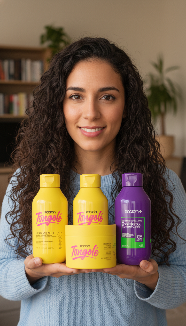 Kit Capilar Rizos Definidos y Crecimiento Saludable La Poción